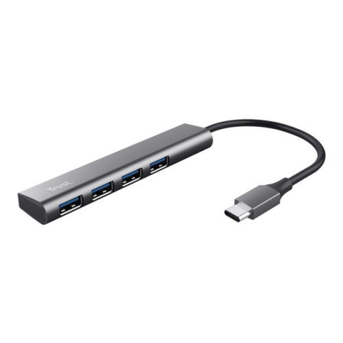 Trust Computer Products Trust Halyx - hubb - USB-C - 4 portar
