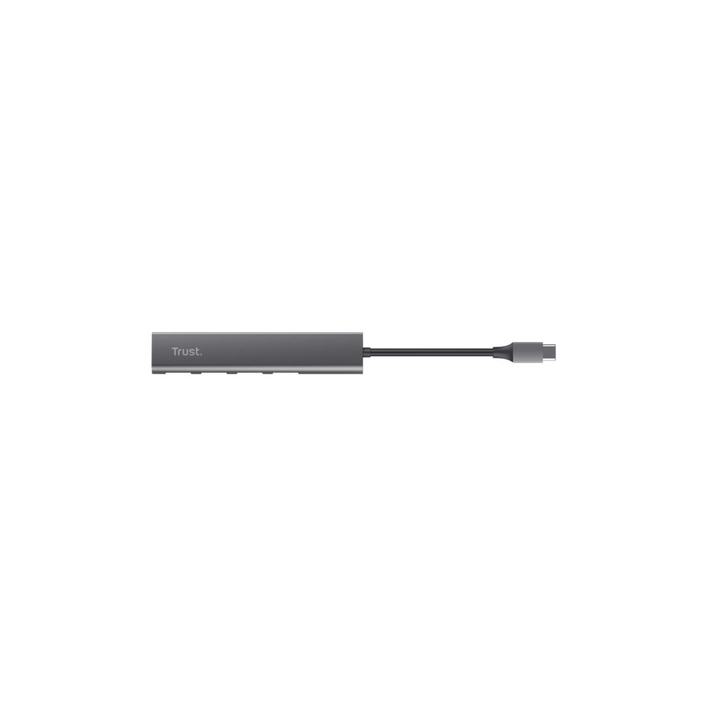 Produktbild för Trust Halyx - hubb - USB-C - 4 portar