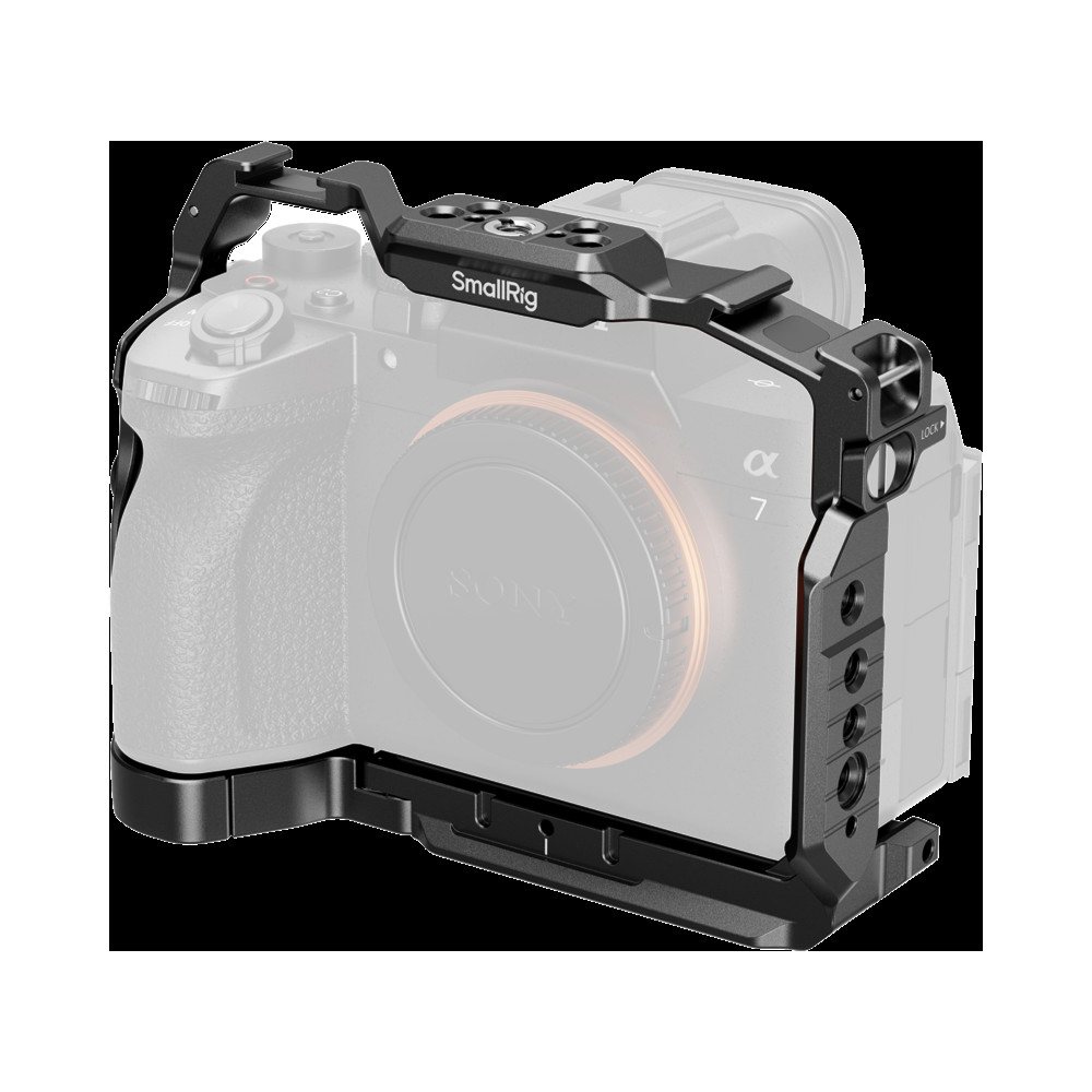 Produktbild för SmallRig 6024 "HawkLock" Quick Release Cage for Sony Alpha 7 V / 7R V / 7 IV