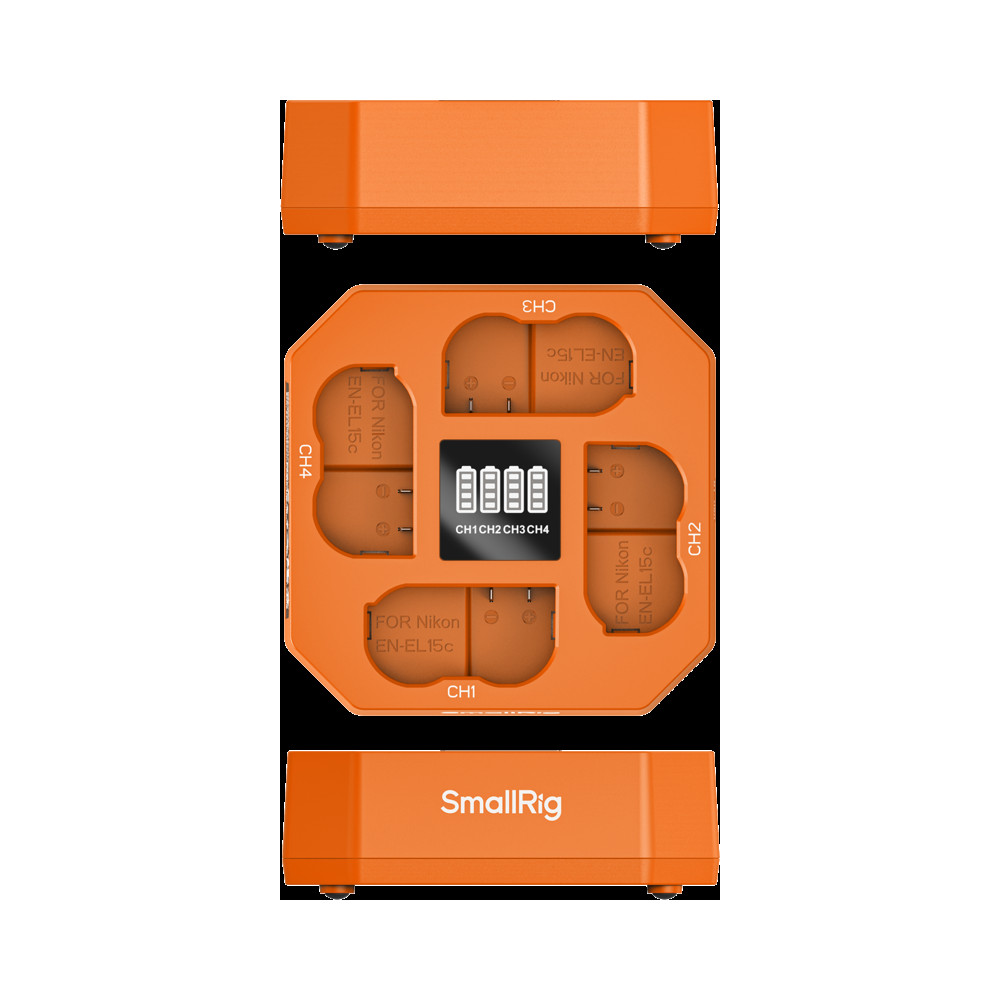 Produktbild för SmallRig 5747 Four-Channel Camera Battery Charger for EN-EL15c