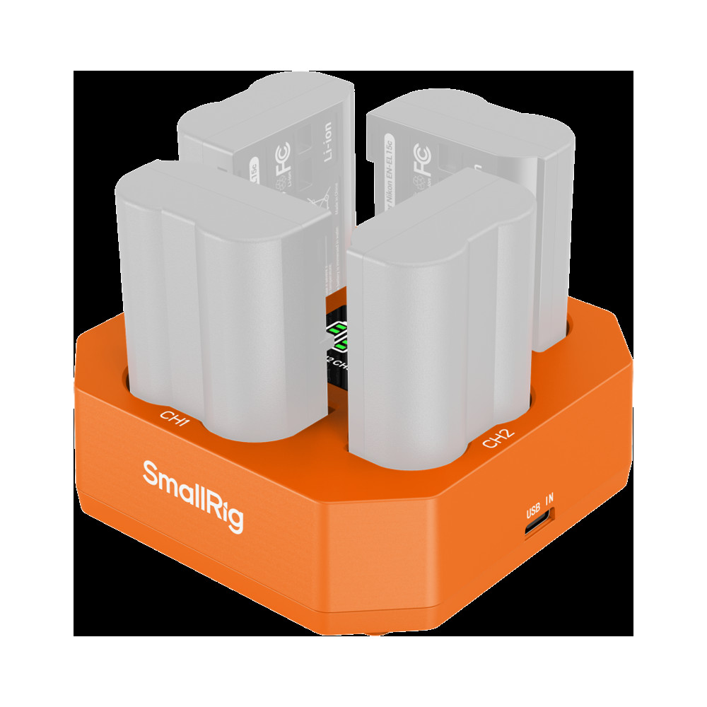 Produktbild för SmallRig 5747 Four-Channel Camera Battery Charger for EN-EL15c