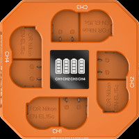 Produktbild för SmallRig 5747 Four-Channel Camera Battery Charger for EN-EL15c
