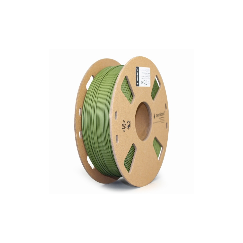 Produktbild för Gembird - matt militärgrön - PLA-fiber