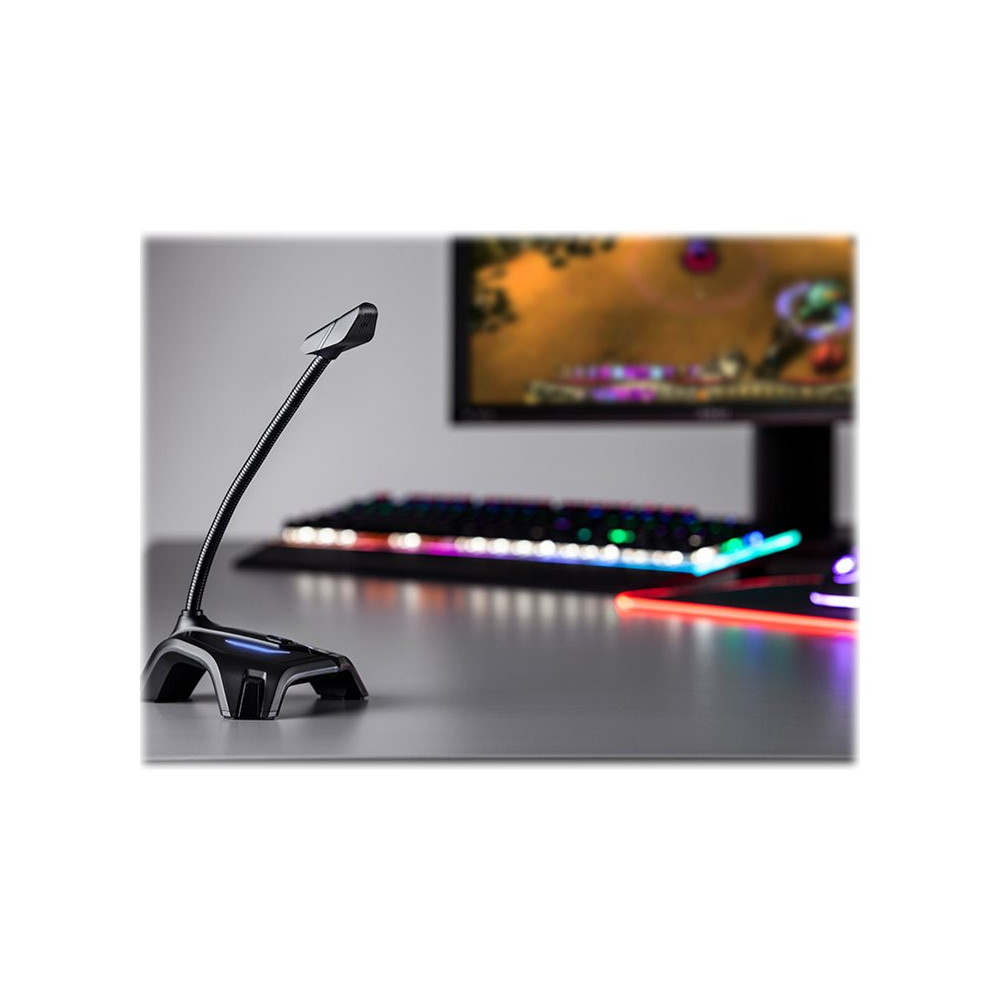Produktbild för Tracer GAMEZONE Gamer LED USB - mikrofon