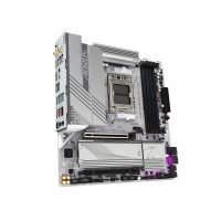 Produktbild för Gigabyte B650M AORUS ELITE AX ICE - moderkort - micro ATX - Socket AM5 - AMD B650