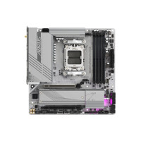 Produktbild för Gigabyte B650M AORUS ELITE AX ICE - moderkort - micro ATX - Socket AM5 - AMD B650