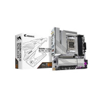 Produktbild för Gigabyte B650M AORUS ELITE AX ICE - moderkort - micro ATX - Socket AM5 - AMD B650