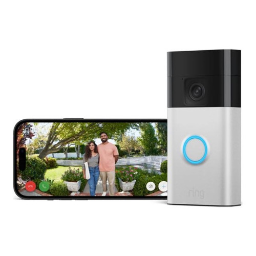Amazon Ring Battery Video Doorbell - 2024 Edition - smart dörrklocka - 30-dagars gratis provperiod av Ring Home, gör det själv-video, enkel att