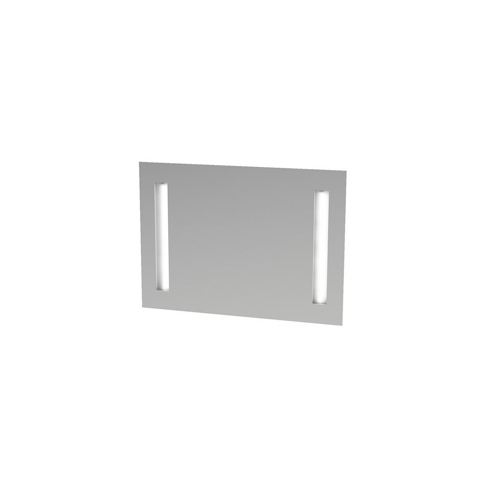 Produktbild för Spegel GODHAVN LED 15W/830 badrumsspegel med 2 ljusfält 600X...