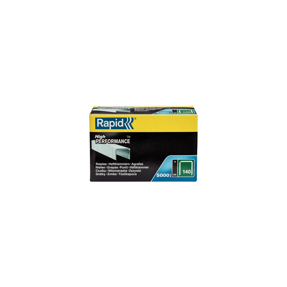 Produktbild för Rapid - klamrar - No. 140 - 10 mm - paket med 5000