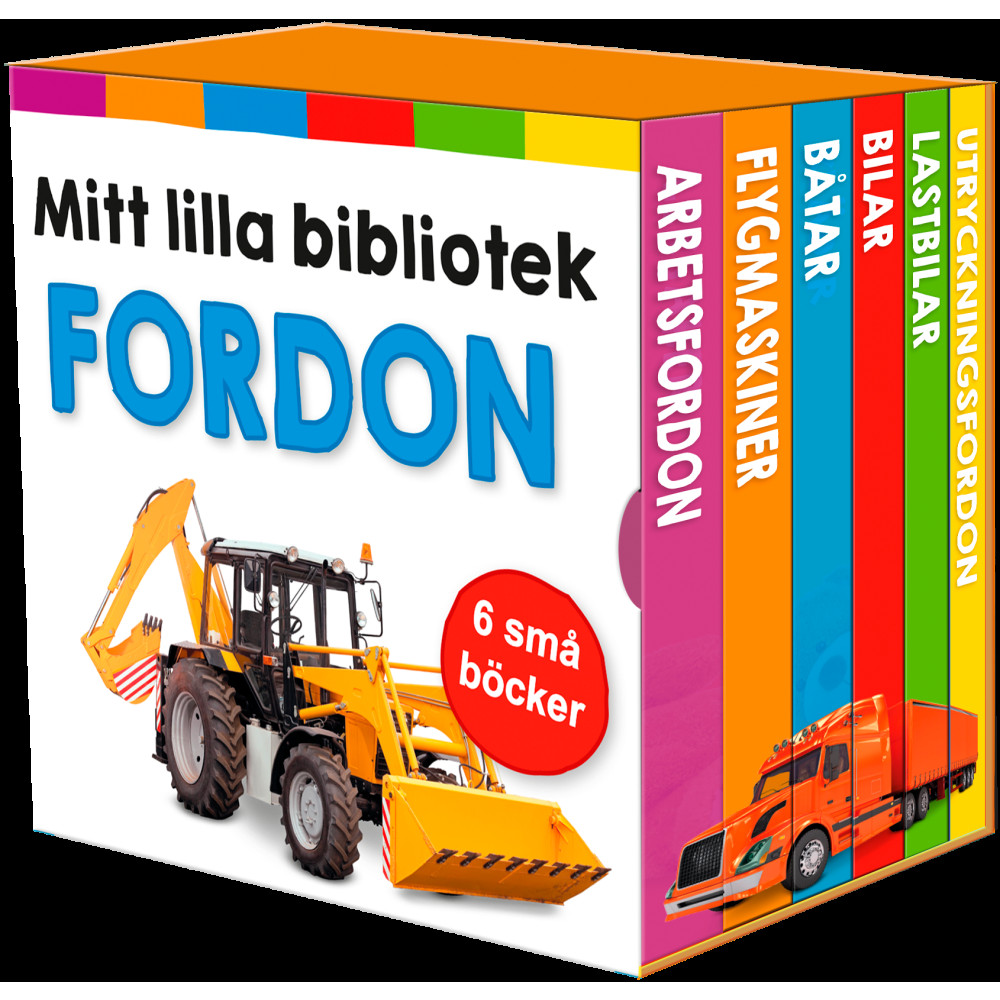 Produktbild för Mitt lilla bibliotek : Fordon (bok, board book)