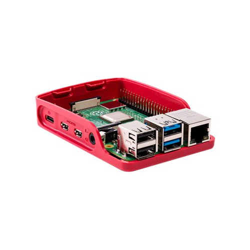 Raspberry Raspberry Pi - fodral - röd/vit