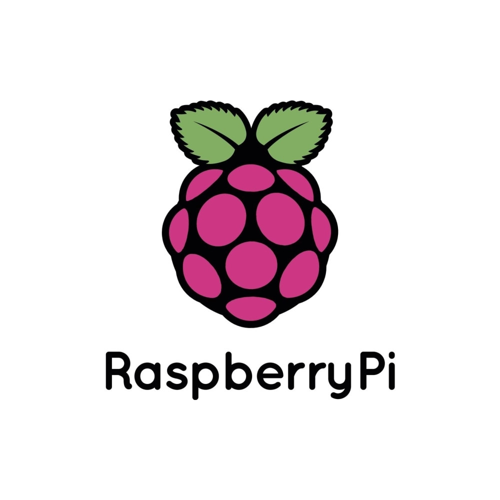Produktbild för Raspberry Pi - fodral - röd/vit