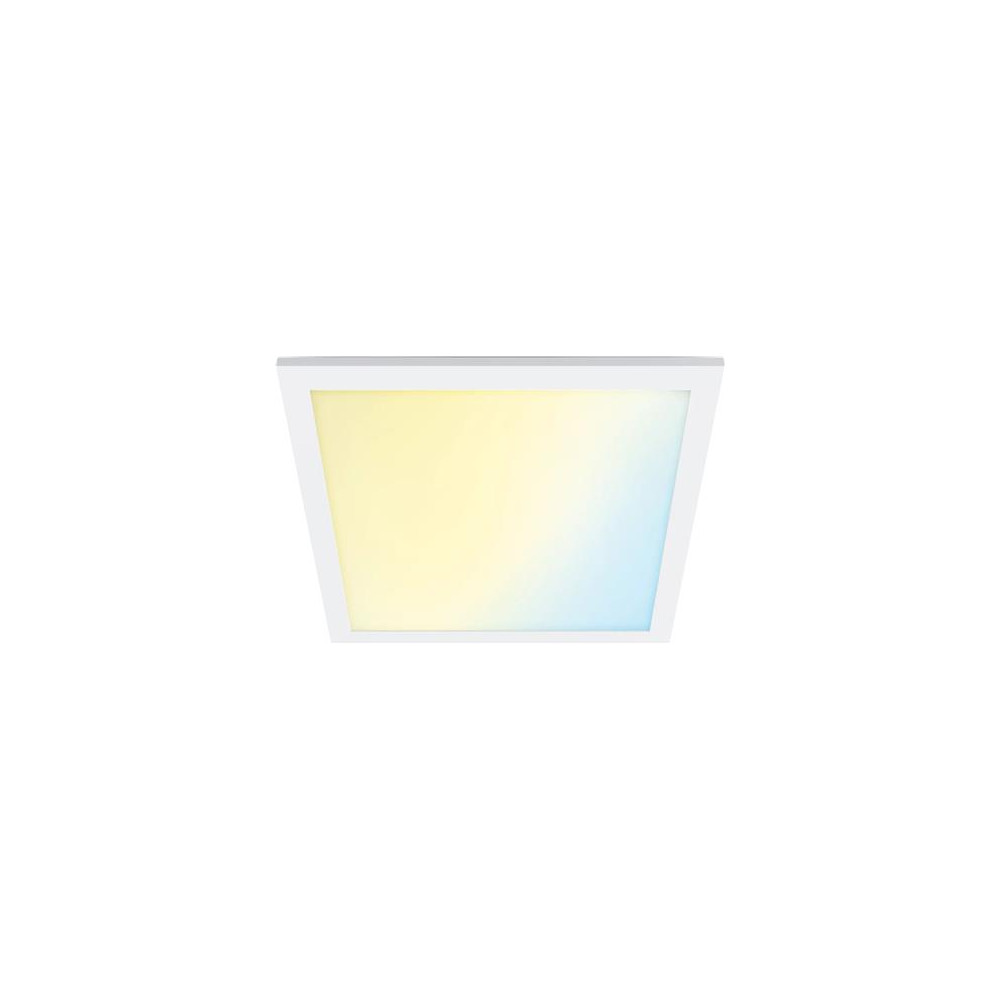 Produktbild för WiZ taklampa panel kvadrat vit Smart LED varm till kallvit i...