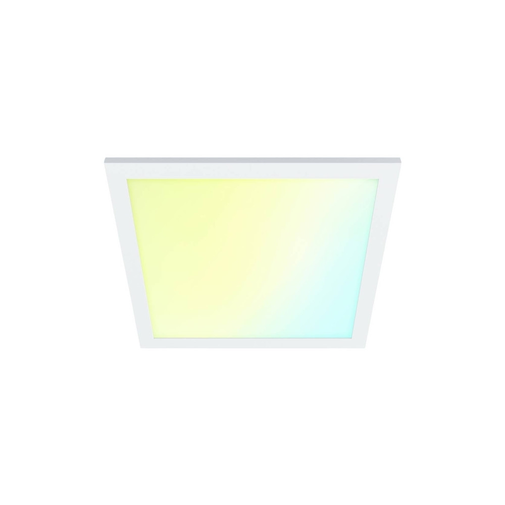 Produktbild för WiZ taklampa panel kvadrat vit Smart LED varm till kallvit i...