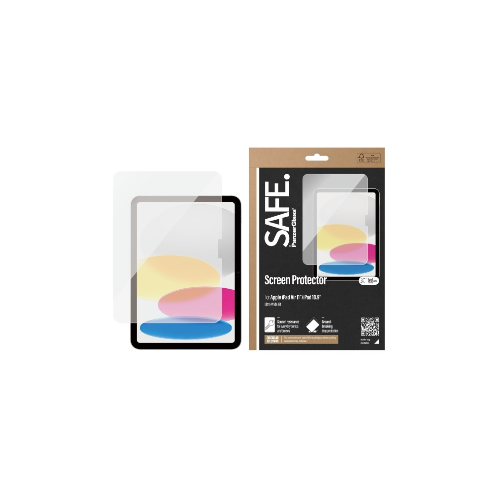 Produktbild för SAFE. by PanzerGlass - skärmskydd för surfplatta - ultrabred passning