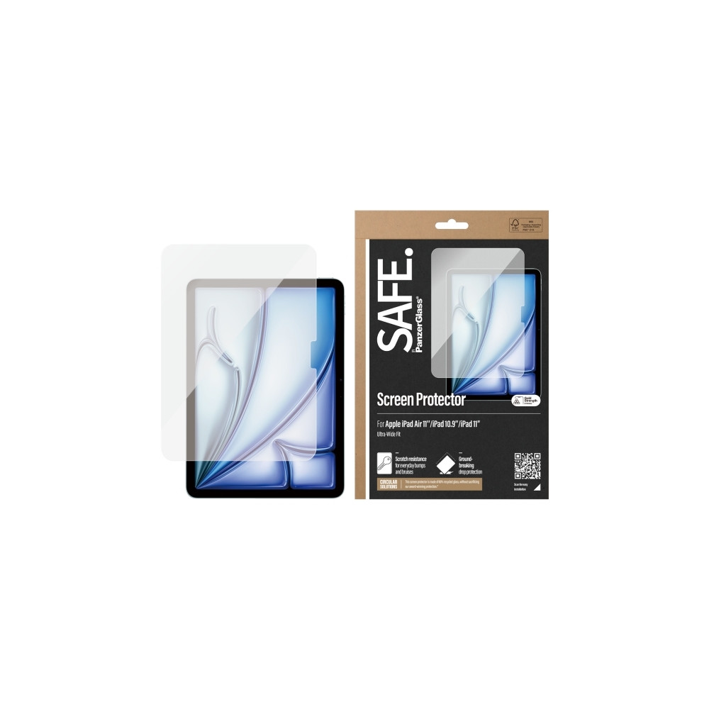 Produktbild för SAFE. by PanzerGlass - skärmskydd för surfplatta - ultrabred passning
