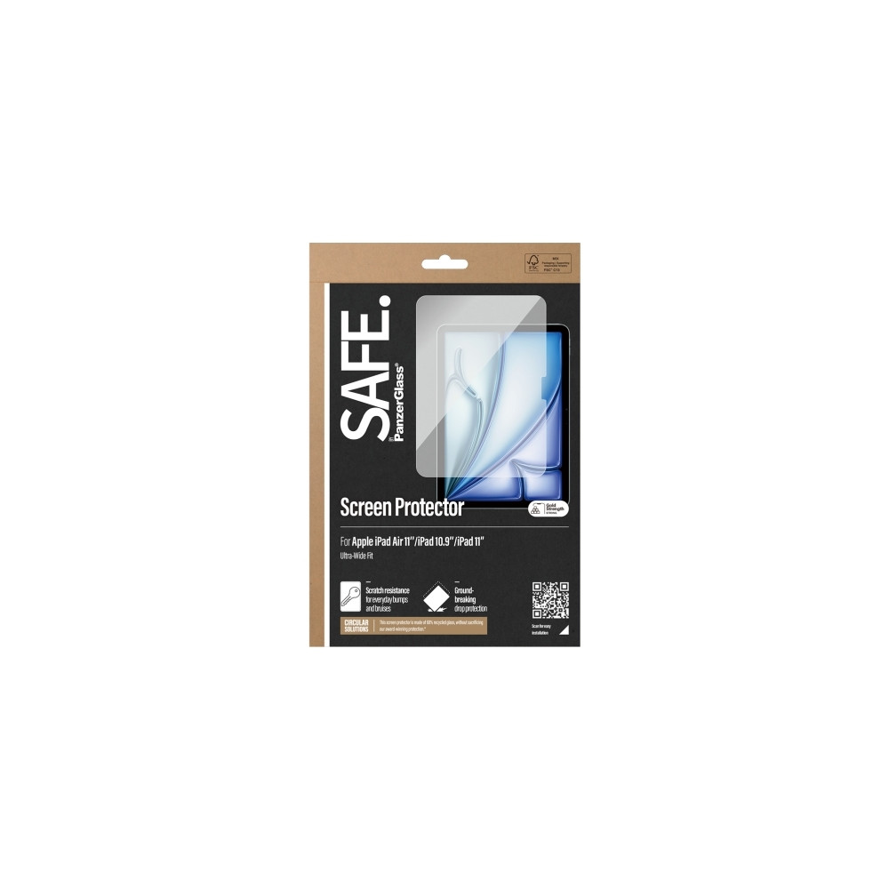 Produktbild för SAFE. by PanzerGlass - skärmskydd för surfplatta - ultrabred passning