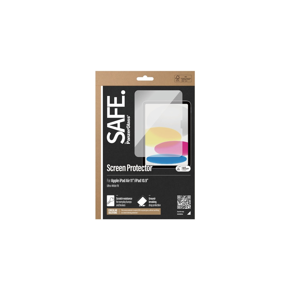Produktbild för SAFE. by PanzerGlass - skärmskydd för surfplatta - ultrabred passning
