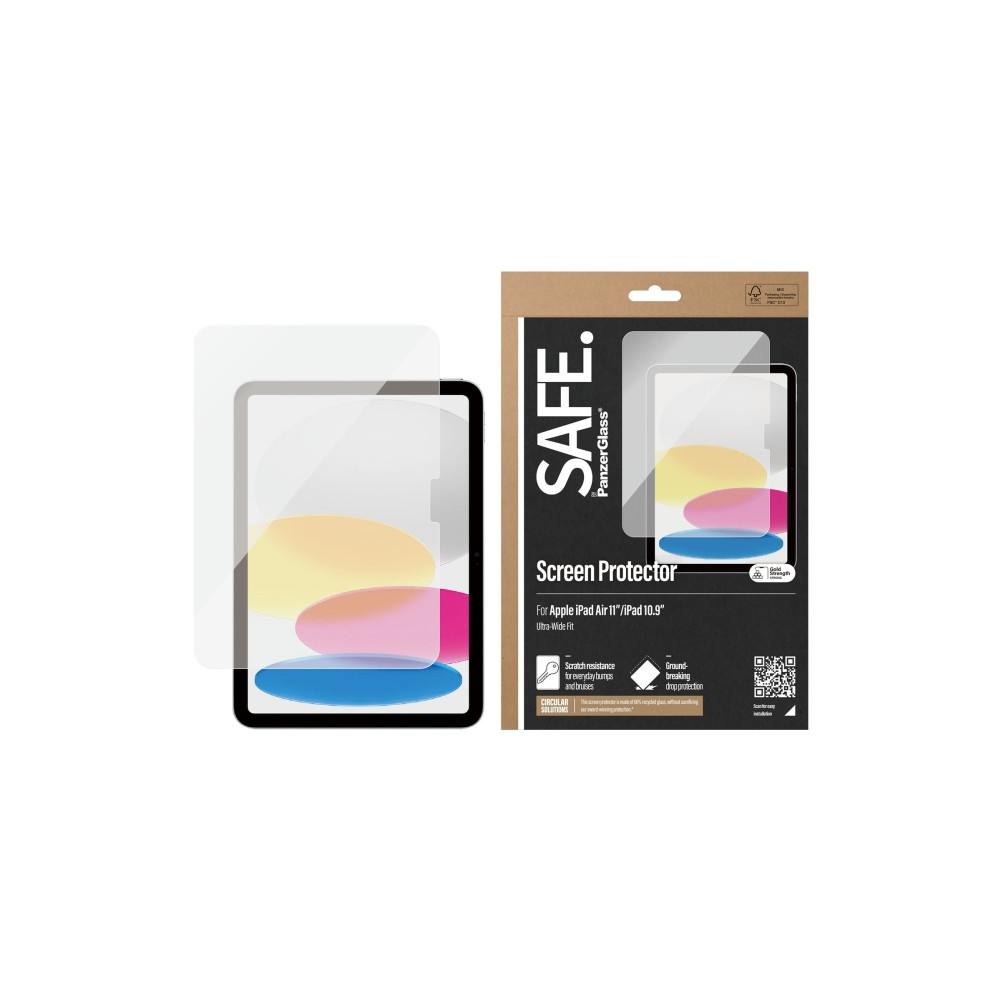 Produktbild för SAFE. by PanzerGlass - skärmskydd för surfplatta - ultrabred passning