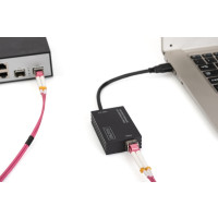Produktbild för DIGITUS DN-3026 - nätverksadapter - USB 3.0 - Gigabit SFP x 1