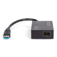 Produktbild för DIGITUS DN-3026 - nätverksadapter - USB 3.0 - Gigabit SFP x 1