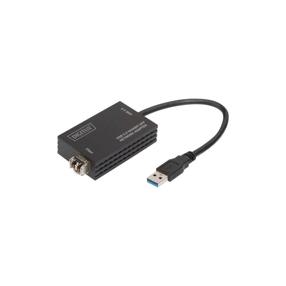 Produktbild för DIGITUS DN-3026 - nätverksadapter - USB 3.0 - Gigabit SFP x 1