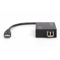 Produktbild för DIGITUS DN-3026 - nätverksadapter - USB 3.0 - Gigabit SFP x 1