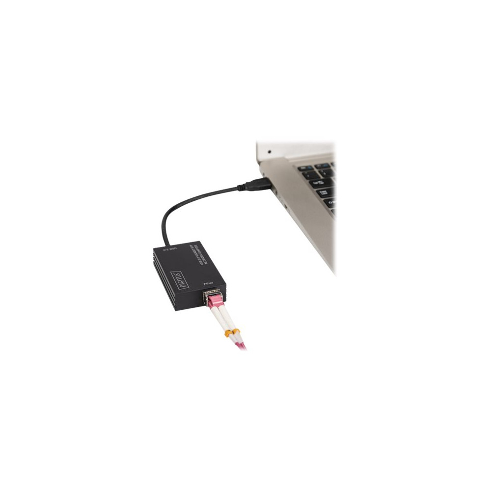 Produktbild för DIGITUS DN-3026 - nätverksadapter - USB 3.0 - Gigabit SFP x 1