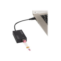 Produktbild för DIGITUS DN-3026 - nätverksadapter - USB 3.0 - Gigabit SFP x 1