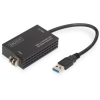 Produktbild för DIGITUS DN-3026 - nätverksadapter - USB 3.0 - Gigabit SFP x 1