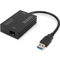 Produktbild för DIGITUS DN-3026 - nätverksadapter - USB 3.0 - Gigabit SFP x 1