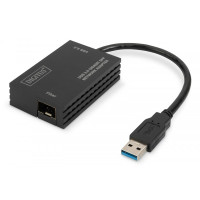 Produktbild för DIGITUS DN-3026 - nätverksadapter - USB 3.0 - Gigabit SFP x 1