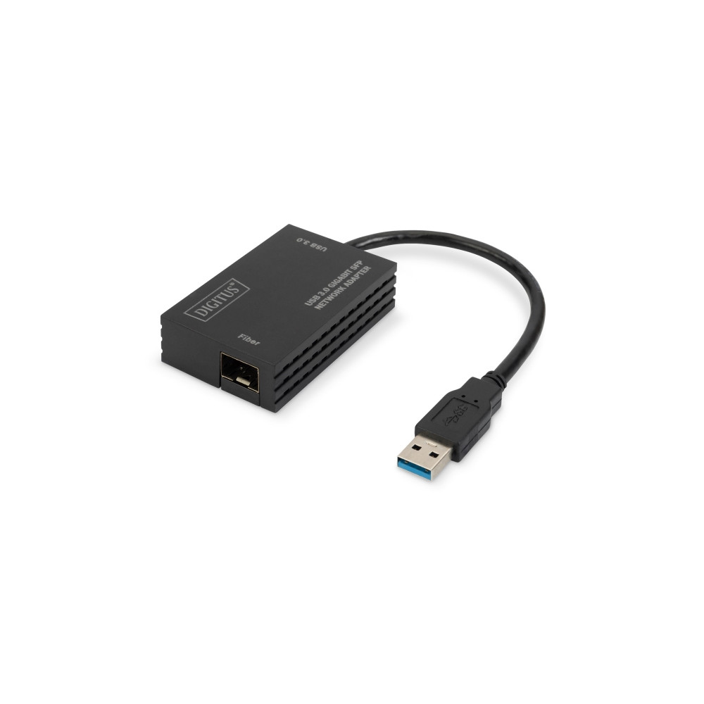 Produktbild för DIGITUS DN-3026 - nätverksadapter - USB 3.0 - Gigabit SFP x 1