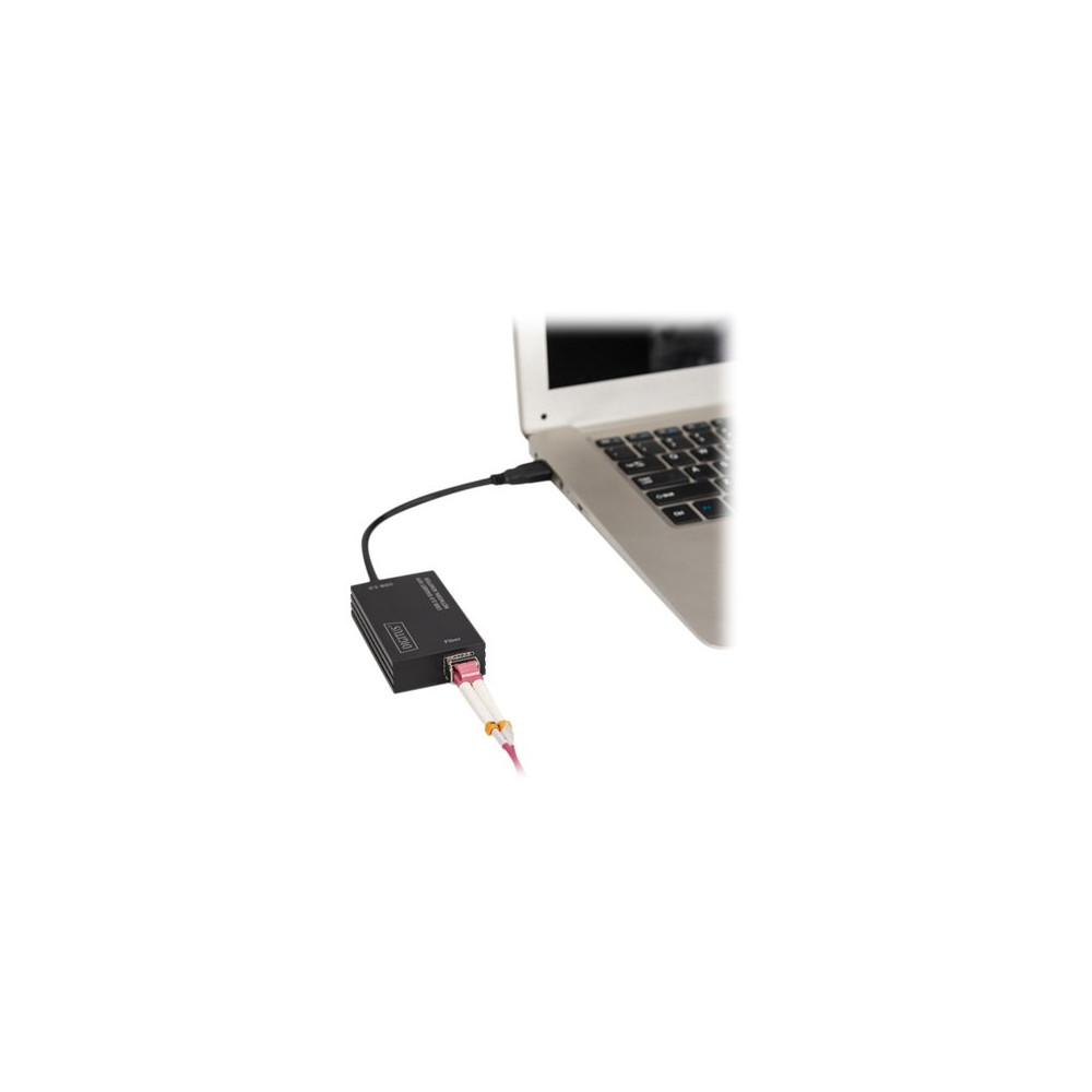 Produktbild för DIGITUS DN-3026 - nätverksadapter - USB 3.0 - Gigabit SFP x 1