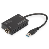 Produktbild för DIGITUS DN-3026 - nätverksadapter - USB 3.0 - Gigabit SFP x 1