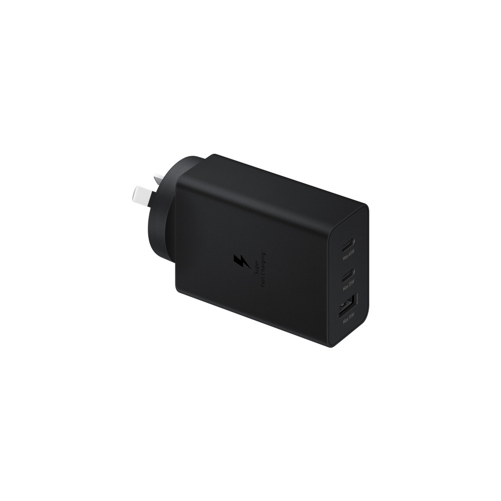 Produktbild för Samsung EP-T6530 strömadapter - 2 x USB-C, USB - 65 watt