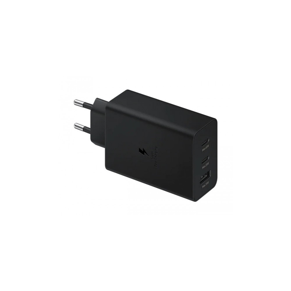 Produktbild för Samsung EP-T6530 strömadapter - 2 x USB-C, USB - 65 watt