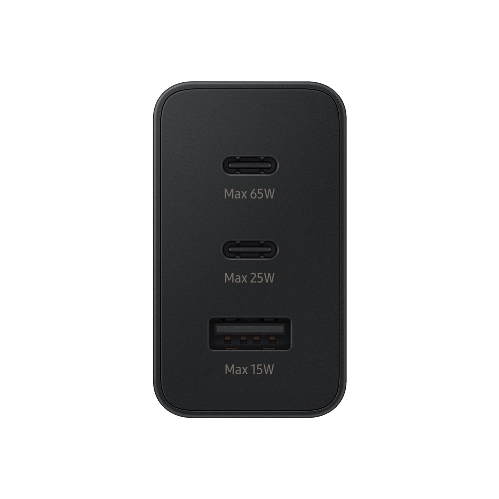 Produktbild för Samsung EP-T6530 strömadapter - 2 x USB-C, USB - 65 watt