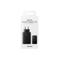 Produktbild för Samsung EP-T6530 strömadapter - 2 x USB-C, USB - 65 watt
