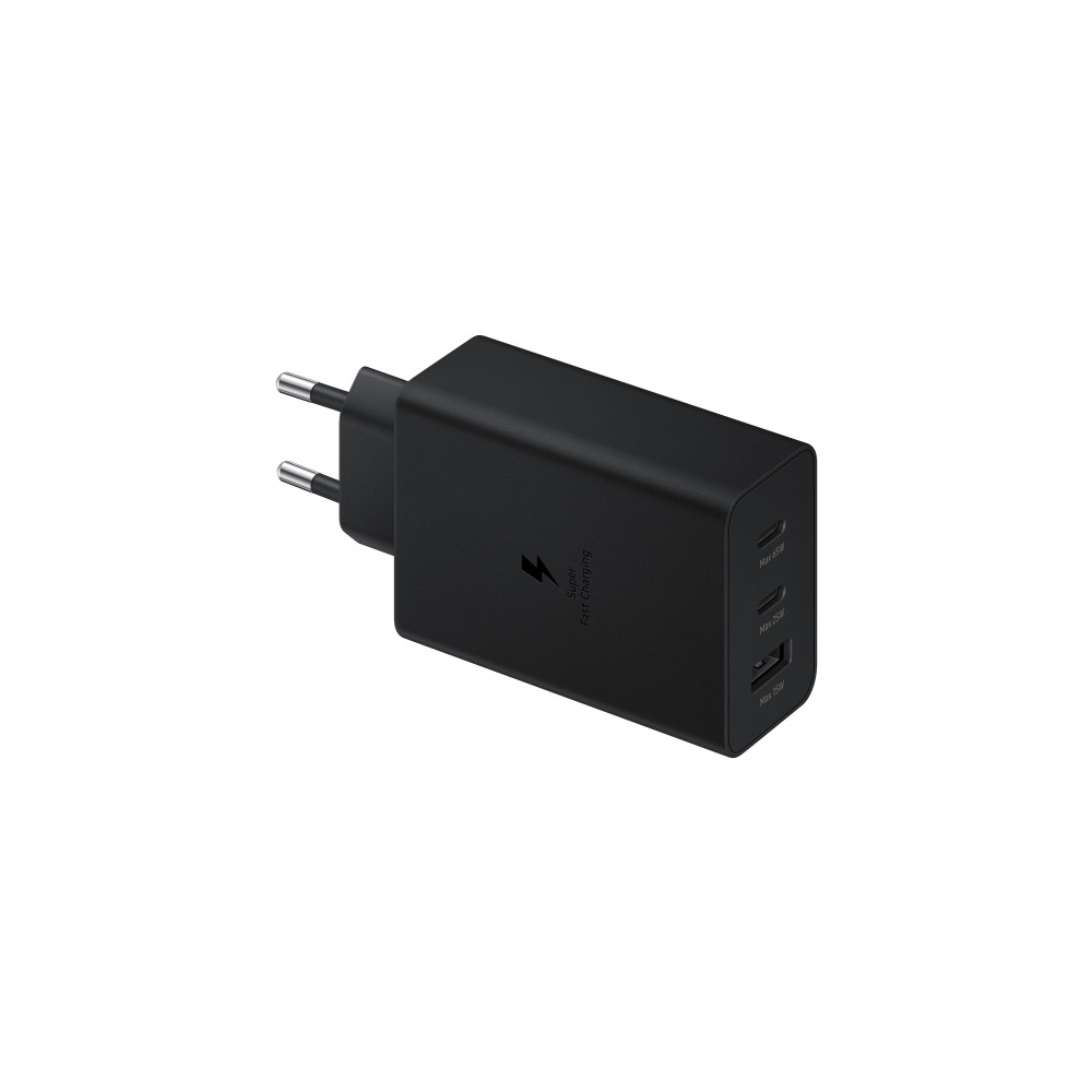 Produktbild för Samsung EP-T6530 strömadapter - 2 x USB-C, USB - 65 watt