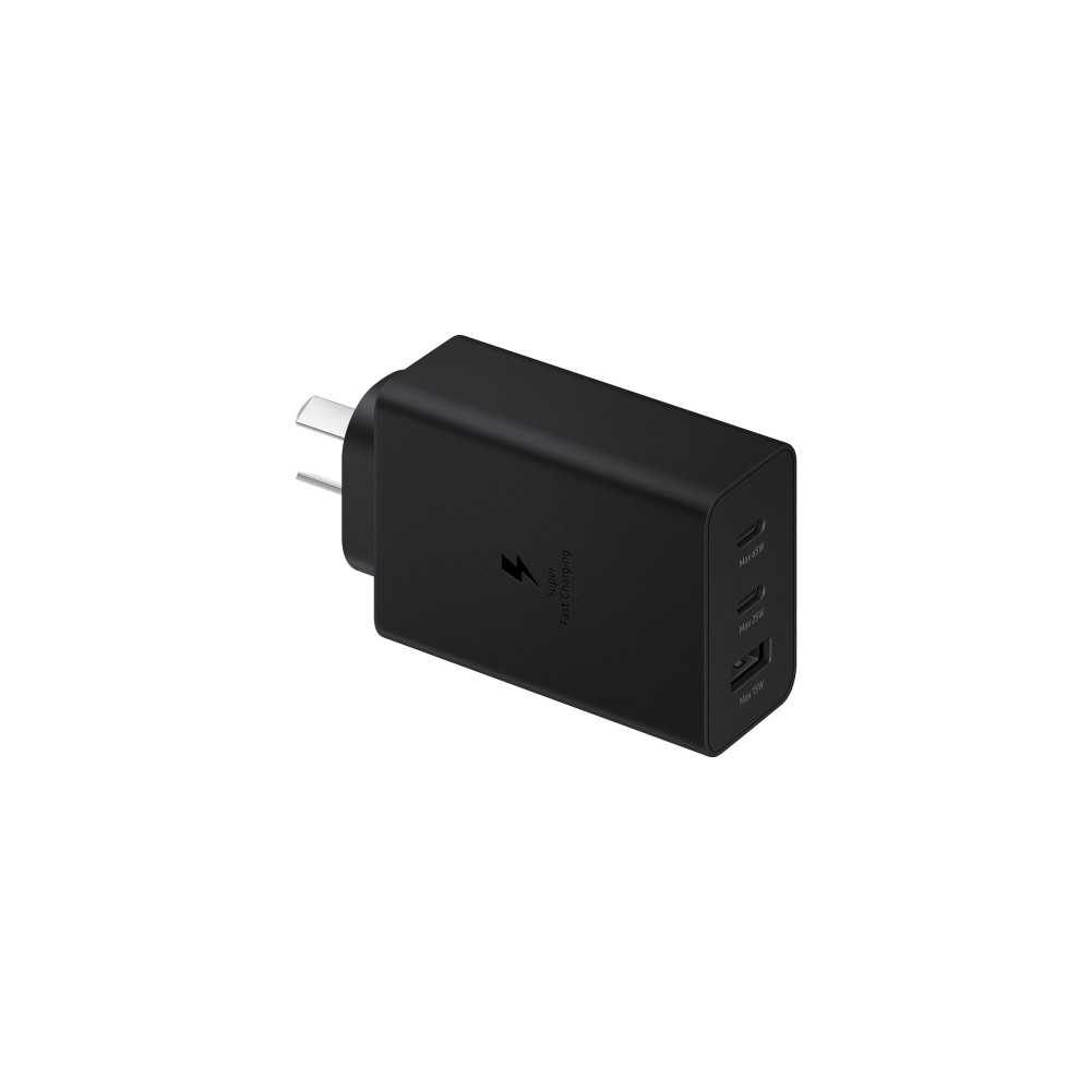 Produktbild för Samsung EP-T6530 strömadapter - 2 x USB-C, USB - 65 watt