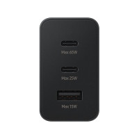 Produktbild för Samsung EP-T6530 strömadapter - 2 x USB-C, USB - 65 watt