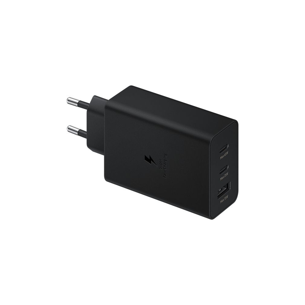 Produktbild för Samsung EP-T6530 strömadapter - 2 x USB-C, USB - 65 watt