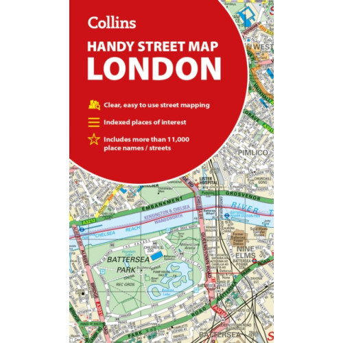 HarperCollins Publishers Collins London Handy Street Map