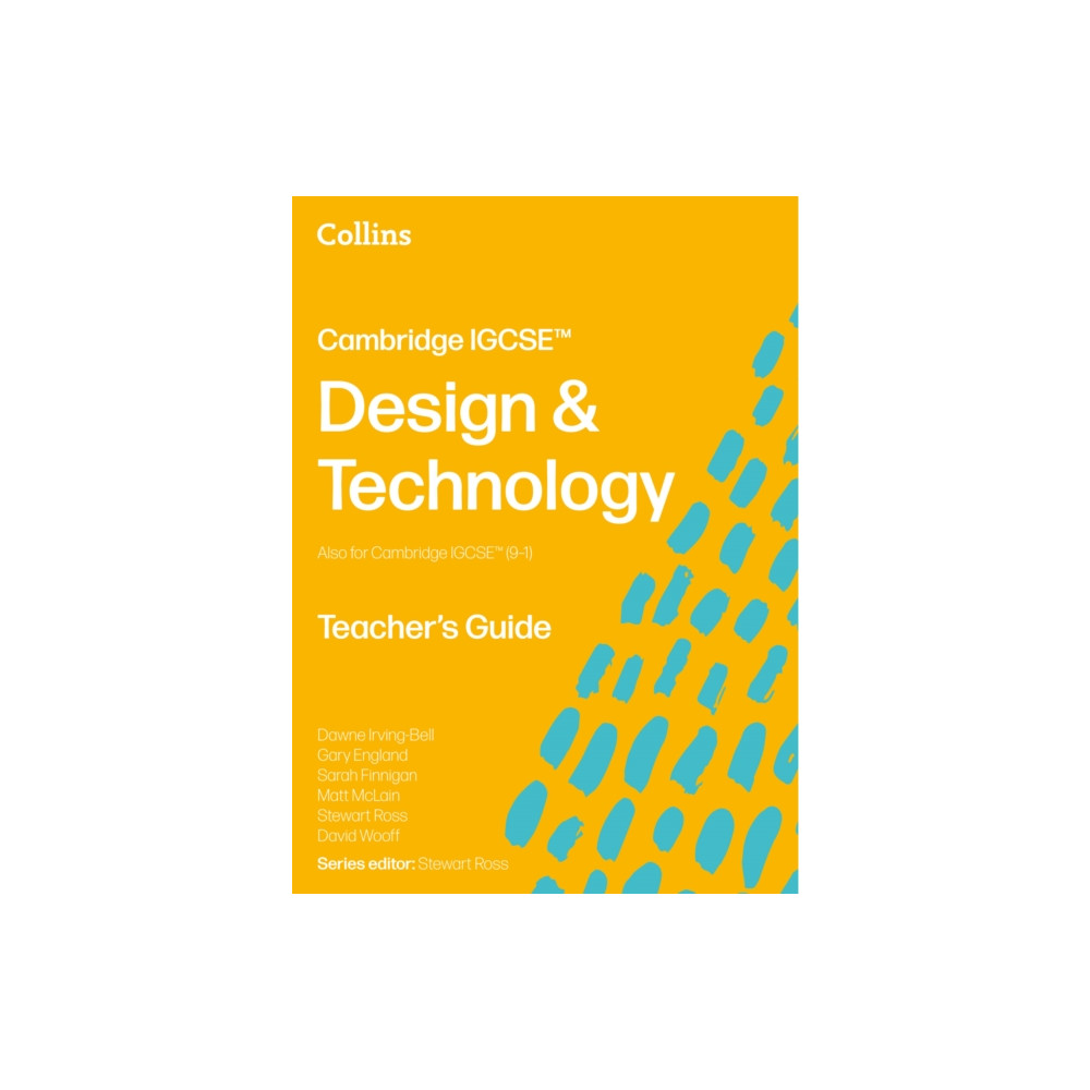 Produktbild för Cambridge IGCSE™ Design & Technology Teacher’s Guide (häftad, eng)