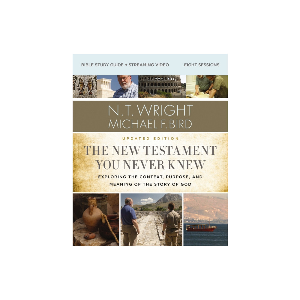 Produktbild för The New Testament You Never Knew Bible Study Guide plus Streaming Video, Updated Edition (häftad, eng)