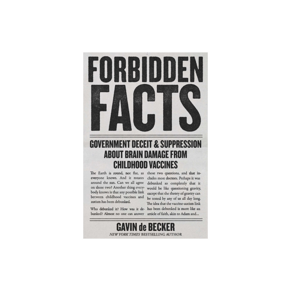 Produktbild för Forbidden Facts (inbunden, eng)
