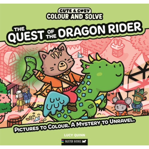Michael O'Mara Books Ltd Colour and Solve: The Quest of the Dragon Rider (häftad, eng)