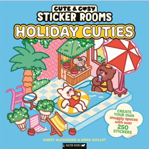 Michael O'Mara Books Ltd Sticker Rooms: Holiday Cuties (häftad, eng)